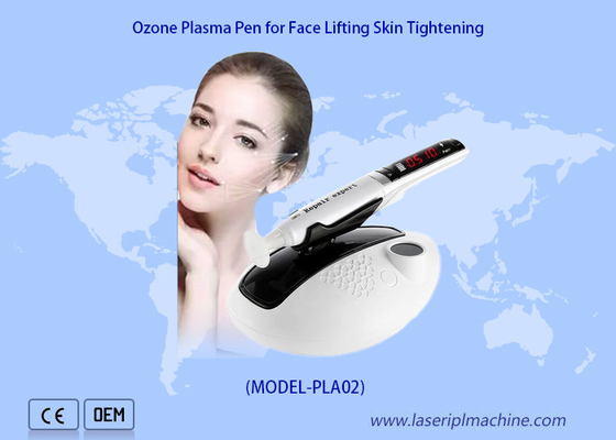 3pcs Caps Traitement de l' acné Levé de visage Resserrement de la peau Plasma Ozone Pen