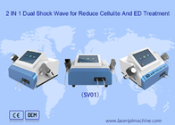 machine portative pneumatique électromagnétique de thérapie de l'onde de choc 2in1 pour le gros retrait d'Ed