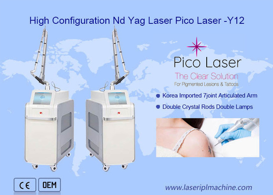 Rajeunissement de peau de machine de laser de Pico de dispositif de retrait de tatouage de laser de picoseconde