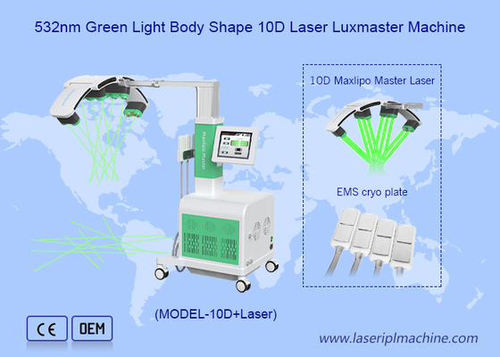 Pads cryo verts rouges 10d élimination de graisse au laser Maxlipo