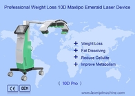 grosse perte non invasive 635nm 532nm de thérapie de machine de laser émeraude 10d amincissant