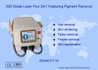 2 en 1 épilateur à diode laser picodé et machine d'épilation au laser picoseconde