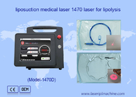 Anti-cellulite 980 1470 Laser à diode de fibre pour éliminer les vaisseaux sanguins