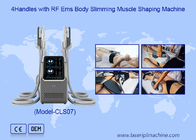 Non invasif 4 poignées Hi Emt Body Slimming Fat Burner RF Ems Machine de sculpture musculaire