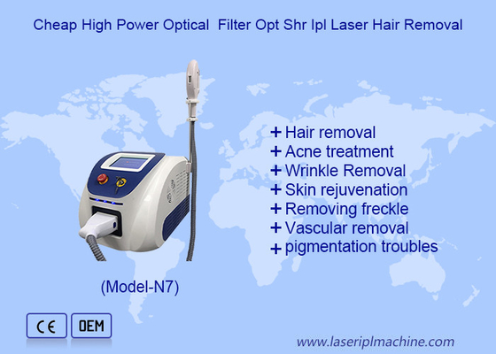 Salons de beauté IPL machines d' épilation avec saphir de matériau cristallin