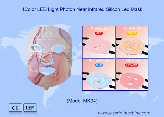 Masque facial infrarouge à élimination des rides à LED avec température 38-42C