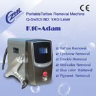 Machine portative de retrait de tatouage de laser de ND YAG 1064nm/532nm pour le salon de beauté