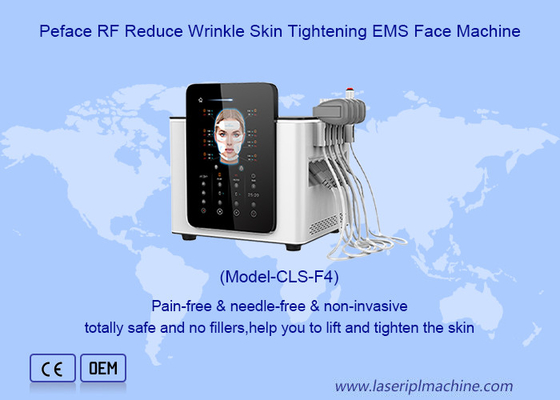 Machine de lifting du visage électromagnétique RF RF EMS à haute intensité pulsée pour le centre de traitement de la peau