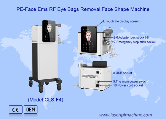 EMS machine à micro-courant lifting du visage serrer les joues soulever la peau avec le visage et le corps serrage