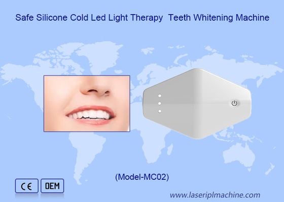 Appareil de beauté à domicile avec puissance 6W Appareil LED de blanchiment des dents sans fil