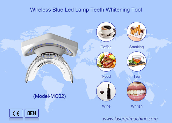 6W de blanchiment des dents LED à domicile avec contrôle de température de 35°C