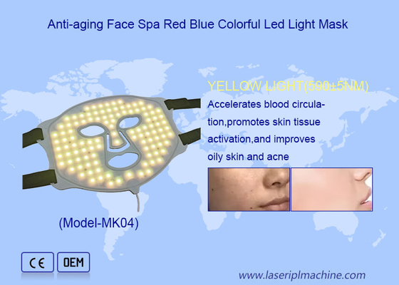 Un appareil de beauté LED adapté à tous les types de peau obtient les meilleurs résultats en 30 minutes