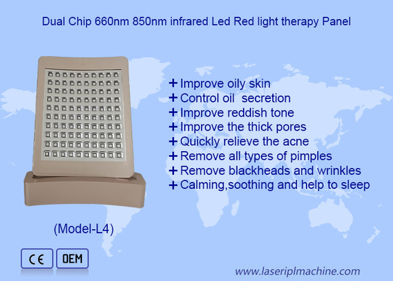 Panneau lumineux de thérapie à LED PDT à LED rouge en matériau ignifuge PC