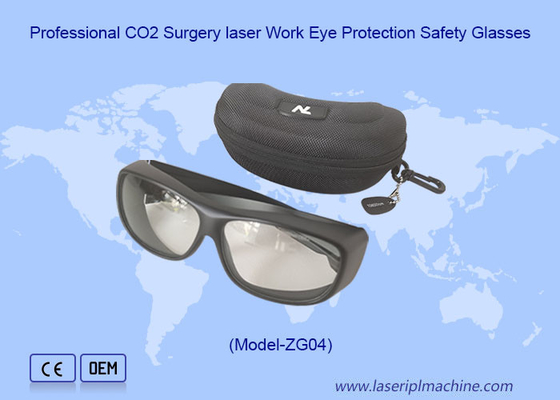 Les lunettes de protection pour les yeux 10600nm pour la chirurgie au laser, le salon de beauté ou le salon de beauté