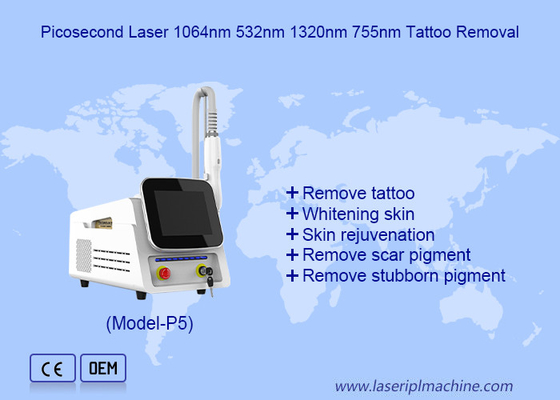Picosecond Nd Yag Laser Machine pour l' élimination des taches de rousseur