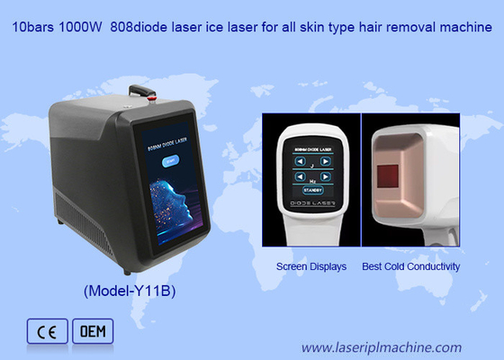 Machine laser à diode de 808 nm 790 nm 1060 nm 940 nm pour le blanchiment de la peau et l' épilation