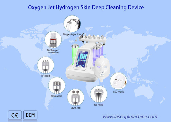 Machine d'épluchage hydraulique de Dermabrasion de l'eau de style de la Corée pour le nettoyage facial de peau