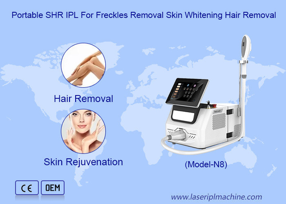 Machine laser IPL pour le rajeunissement de la peau et l'épilation du visage