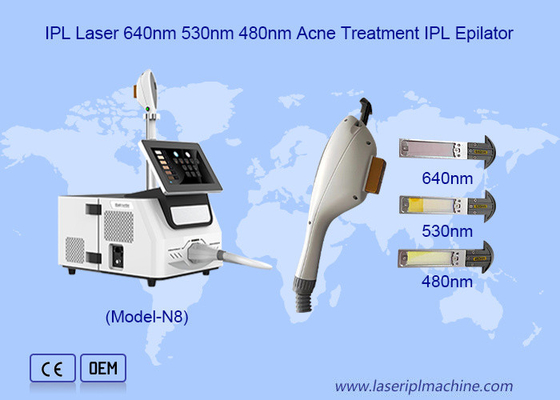 Dispositif de rajeunissement de la peau IPL Crystal Effective indolore