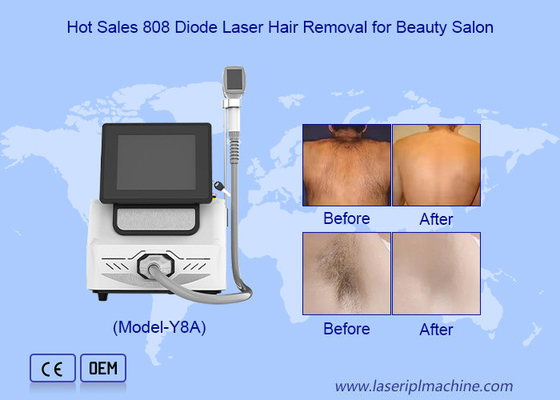 Épilateur d'épilation à diode laser 808nm efficace 1200W-1600W