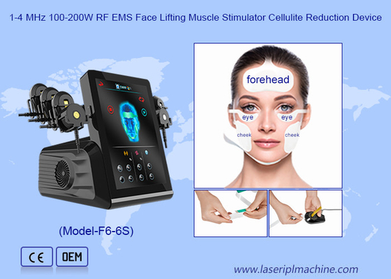 Machine de sculpture EMS pour le massage des yeux 6 en 1 Levé de peau du visage EMS Facial Shaper