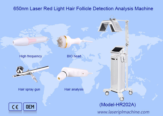 8 pouces de bio d'énergie ultra d'impulsion de laser de cheveux machine de croissance