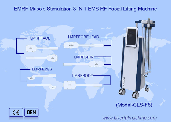 EMS RF 5MHz Massageur oculaire Masque à corps en forme de V