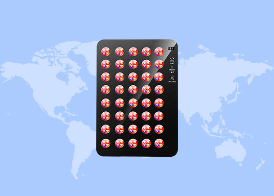 160pcs LED rajeunissement du visage blanchiment de la peau LED infrarouge appareil de thérapie de la lumière rouge