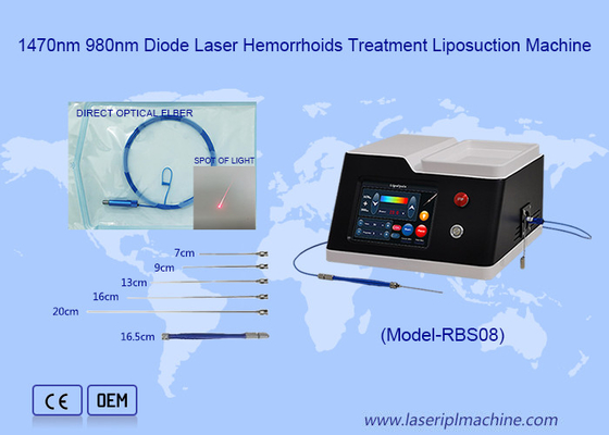 Laser à diode à semi-conducteurs de 980 nm à 1470 nm pour l' injection de lipolyse