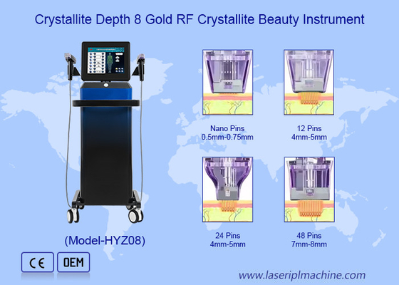 Élimineur de rides de peau Machine de corps moulé Morpheus8 Microneedle RF