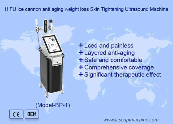HIFU machine de rajeunissement de la peau par cryo-échographie à glace