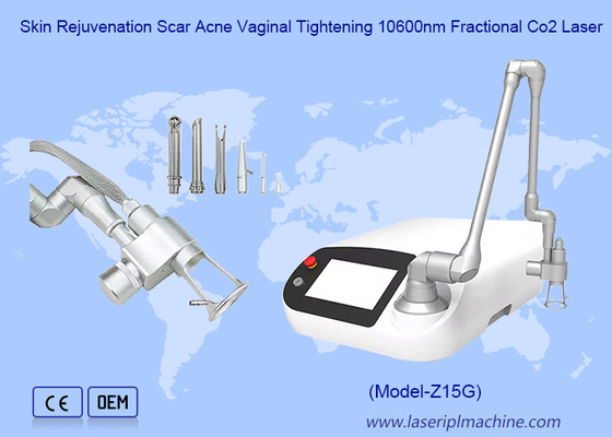 Rajeunissement de la peau cicatrice acné Resserrement vaginal 10600nm Laser fractionné de CO2