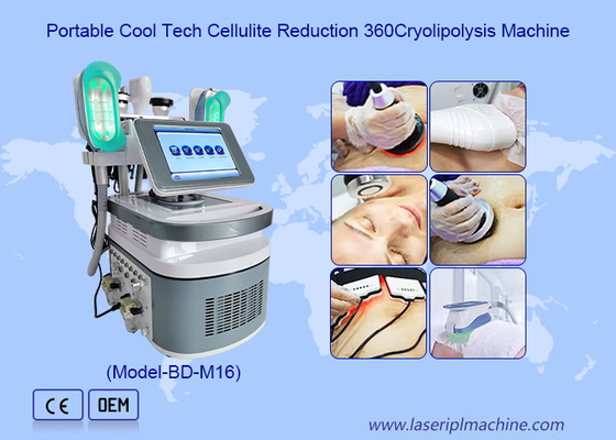 40K Cavitation et RF Resserrement de la peau Portable 360Cryo Machine de congélation des graisses