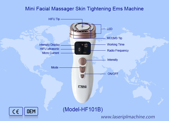 Utilisation à domicile Mini lifting du visage Anti-vieillissement de la peau étirement Ems machine HIFU