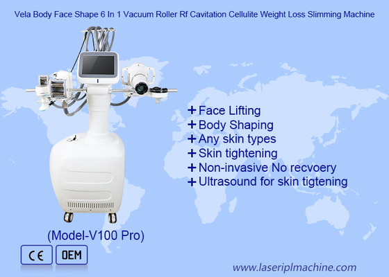 360 rotation rouleau sous vide RF degré de perte de poids ciblée Velashaping Slimming Machine
