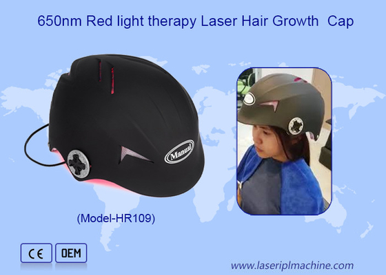 Utilisation personnelle Anti-vieillissement Thérapie par lumière rouge Laser Cap de repousse des cheveux