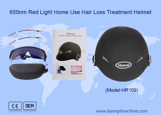 Utilisation à domicile Traitement de la perte de cheveux à la lumière rouge Lampes laser à diode 650nm Casque