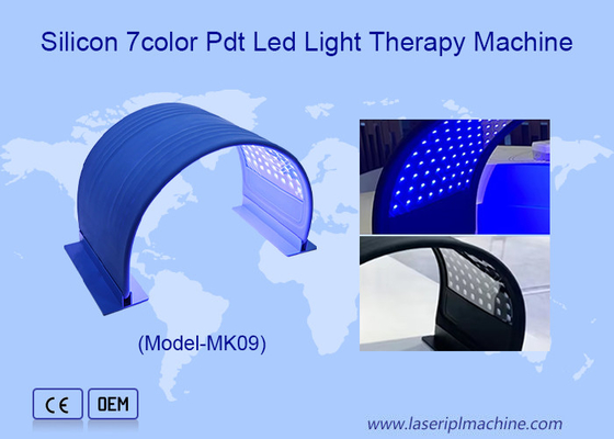 7 Spéctrum de couleurs blanchiment de la peau Machine de lumière LED au silicium flexible