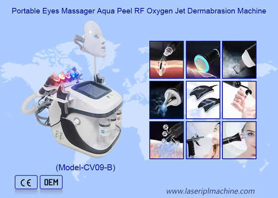 9 en 1 soins de la peau éliminer les rides Aqua Peel Hydro Jet Peeling Rf Microdermabrasion machine faciale