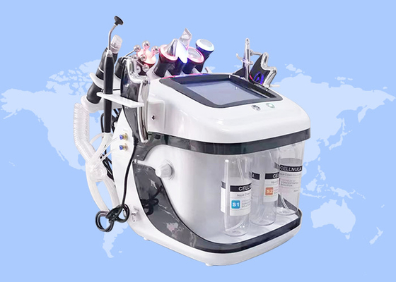Nettoyage du visage élimination des casques noirs peeling à jet d'eau machine à microdermabrasion hydraulique