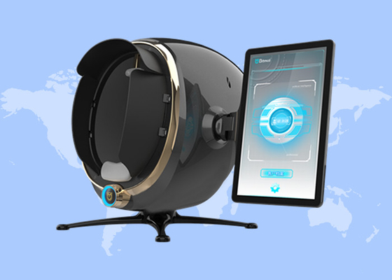21.5 pouces d'affichage de diagnostic de la peau Testeur facial 3D AI Machine d'analyse de la peau