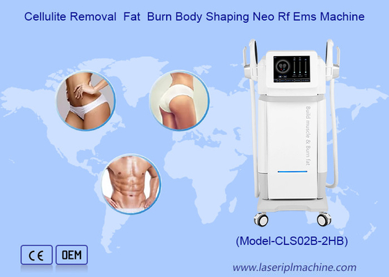 2 Manches RF EMS corps minceur musculaire profond stimuler HI EMT machine
