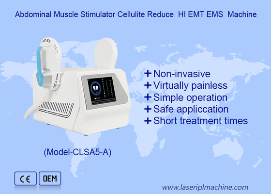 7Telsa EMS HI EMT Sculpture corporelle de la machine de stimulation musculaire de combustion des graisses