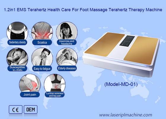 2 en 1 EMS Terahertz Soins de santé pour le massage des pieds Terahertz Therapy Machine