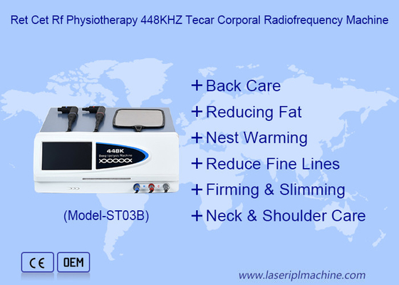 Ret Cet Rf Physiothérapie 448KHZ Tecar Radiofréquence Corporelle Machine