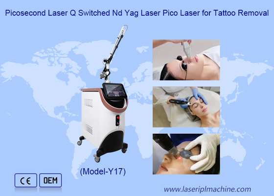 Korea Imported Laser Arm With 1064 532 755nm Picosecond Laser For Tattoo Removal