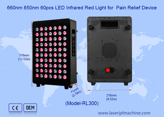 Panneaux de luminothérapie rouge 480nm 630nm 660nm 810nm 830nm 850nm 940nm
