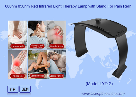 Panneau de ceinture thérapeutique infrarouge à LED avec support 3 en 1 pour soulager la douleur corporelle