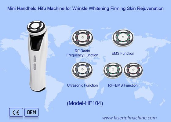 Mini machine Hifu portative pour blanchiment des rides et rajeunissement de la peau