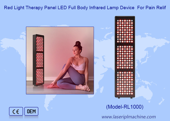 Dispositif de panneau de thérapie de la lumière rouge infrarouge LED en mode impulsion de 190 MW/cm